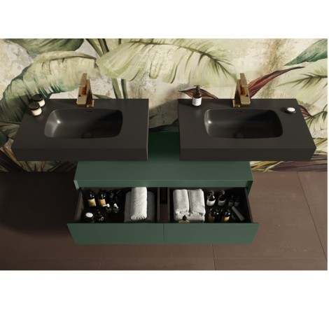 Roca Elita Split slim 120 2S z blatem PDF forest green matt