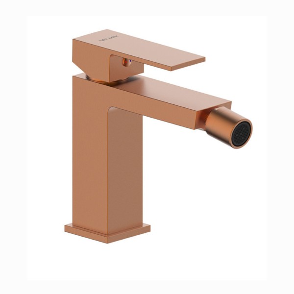 Valvex Ars bateria bidetowa stojąca satin copper.