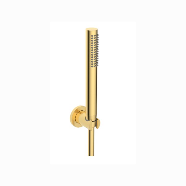 Valvex Round natrysk punktowy brushed gold.