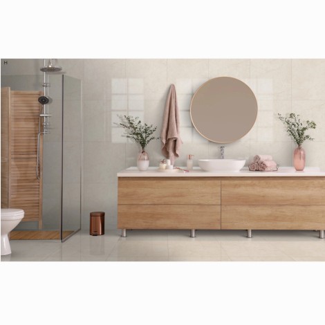 Prime Ceramics Barcelona crema płytka gresowa połysk 60x60 cm.