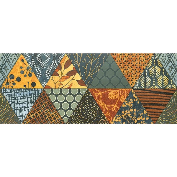Tubądzin Goldgreen A dekor scienny 74,8 X 29,8.
