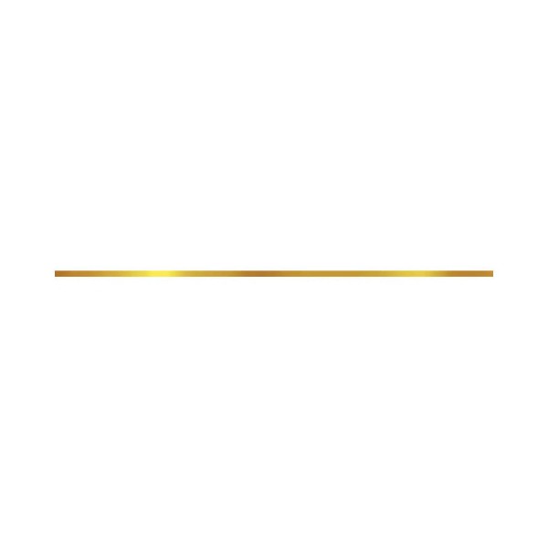 Ceramika Color Super gold listwa ścienna 2x60cm