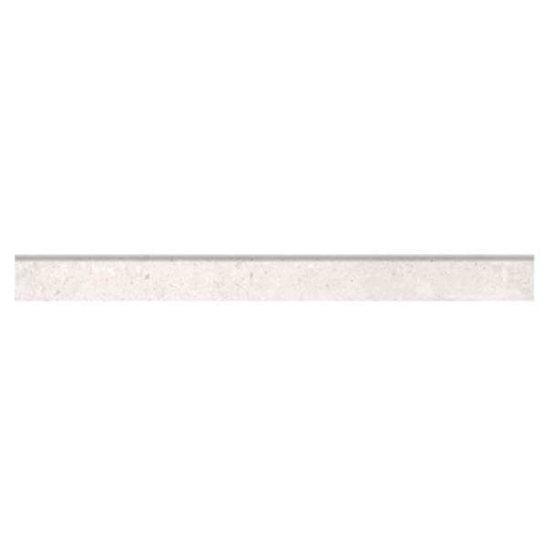 Nowa Gala Geotec 10 jasnoszary półpoler płytka gresowa cokół 59,7x7,8 cm