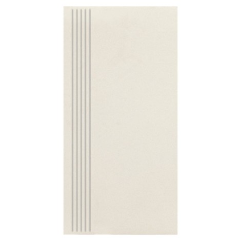 Nowa Gala Monotec MT01 biały płytka gresowa stopnica 59,7x29,7x0,85cm