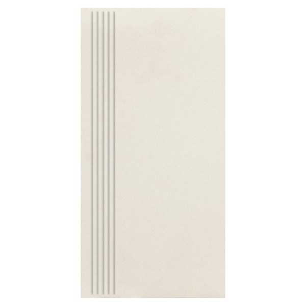 Nowa Gala Monotec MT01 biały płytka gresowa stopnica 59,7x29,7x0,85cm