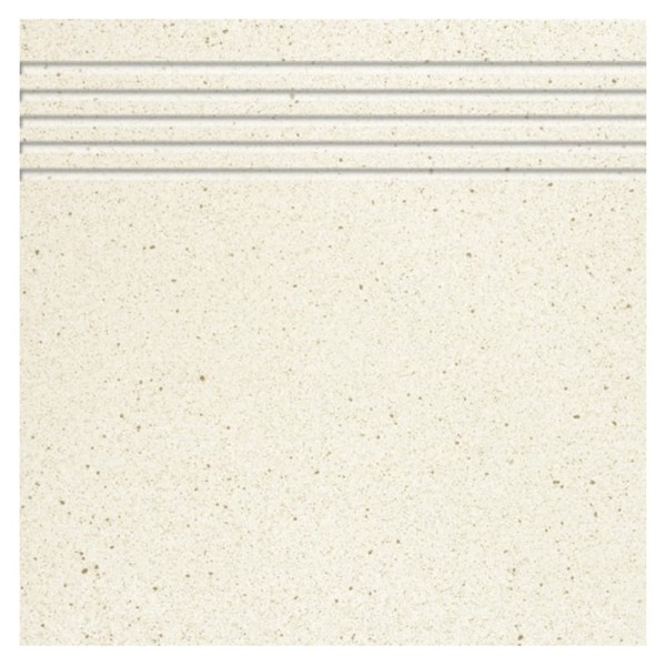 Nowa Gala Quarzite 01 biały płytka gresowa stopnica 30x30x0,8cm