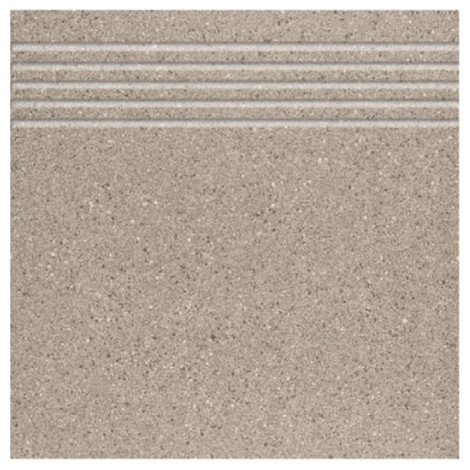 Nowa Gala Quarzite QZ 13 ciemny szary płytka gresowa stopnica 30x30x0,8cm