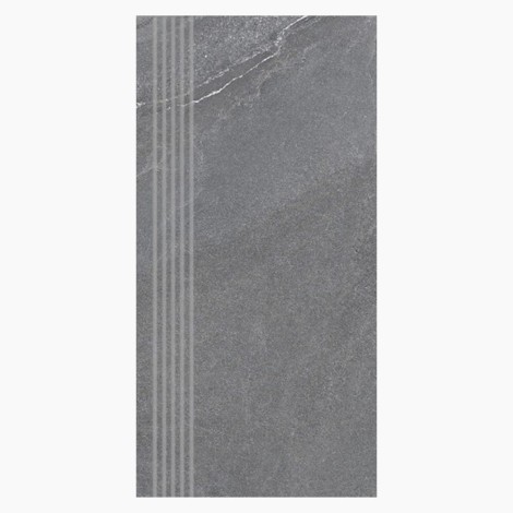 Nowa Gala Stonehenge SH 13 płytka gresowa stopnica frezowana półpoler 29,7x59,7x0,85cm