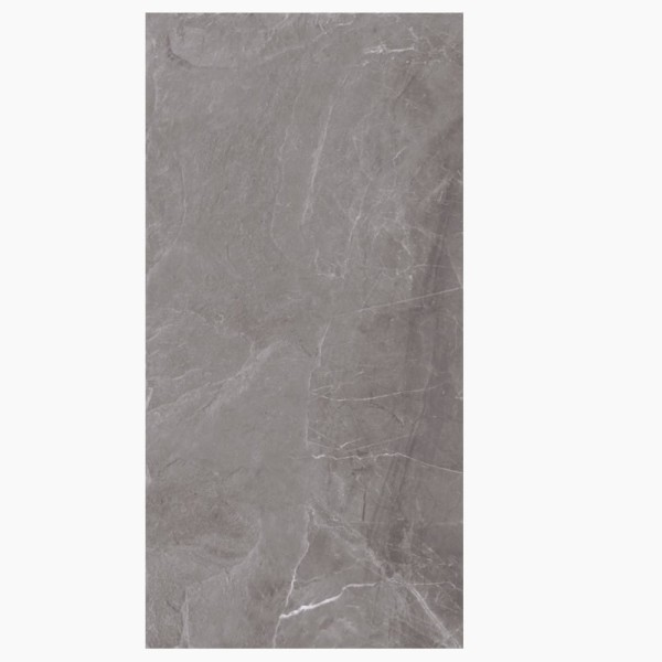 Nowa Gala Tioga TG 13 ciemnoszara półpolerowana  płytka gresowa 59,7x119,7x0,8 cm