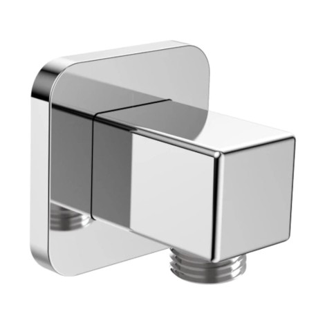 Omnires Omnires przyłącze kątowe kwadratowe 6cm chrom