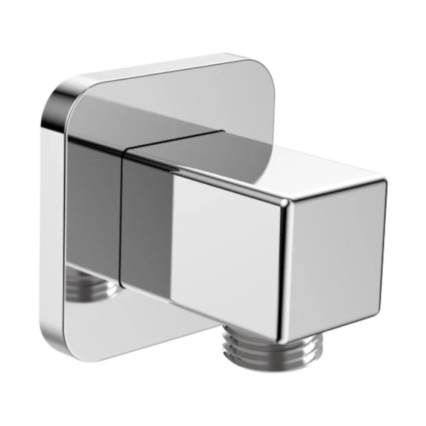 Omnires Omnires przyłącze kątowe kwadratowe 6cm chrom