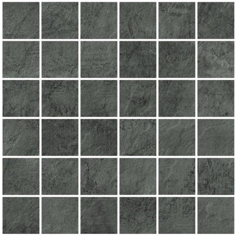 Opoczno Pietra dark grey mosaic mozaika ścienna/podłogowa 29.7x29.7 cm