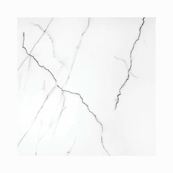 Cersamstic Mavros bianco lappato płytka gresowa 60x60 cm.