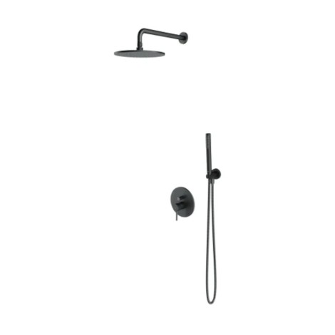 Omnires Y system prysznicowy podtynkowy grafit