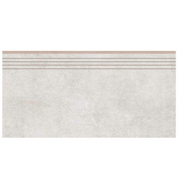 Cerrad Montego Gris matowa stopnica nacinana 297x597