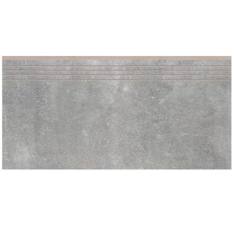 Cerrad Montego Grafit matowa stopnica nacinana 397x797