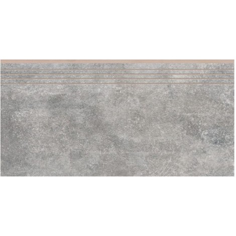 Cerrad Montego Grafit matowa stopnica nacinana 597x297