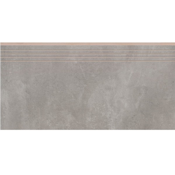 Cerrad Tassero Gris płytka gresowa stopnica nacinana 29,7x59,7