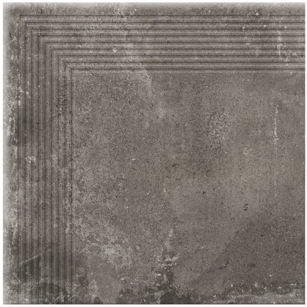 Cerrad Piatto antracyt matowa stopnica narożna 300x300