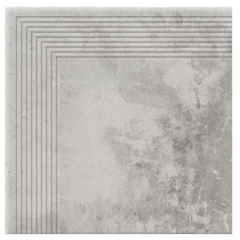 Cerrad Piatto Gris matowa stopnica narożna 300x300