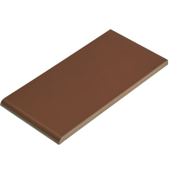 Cerrad Parapet Gładki Brązowy 24,5x13,5x13cm