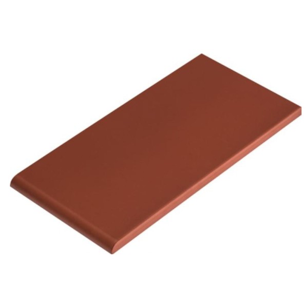 Cerrad Parapet Gładki Burgund 30x14,8cm