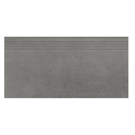 Cerrad Concrete Graphite stopnica 79,7x39,7x0,8
