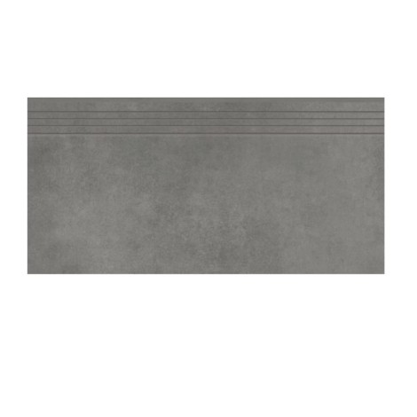 Cerrad Concrete graphite stopnica płytka gresowa 59,7x29,7x0,8