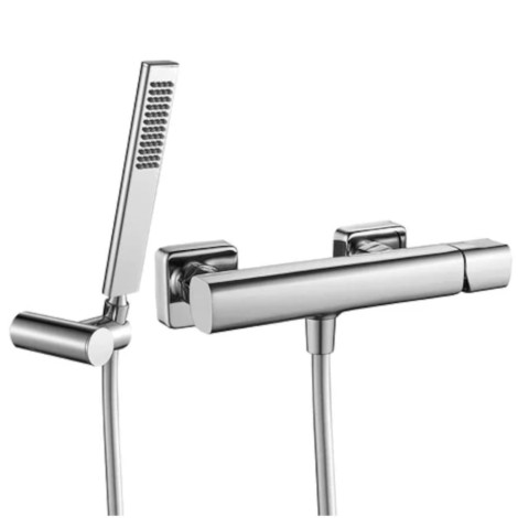 Laveo Tores bateria natryskowa chrom
