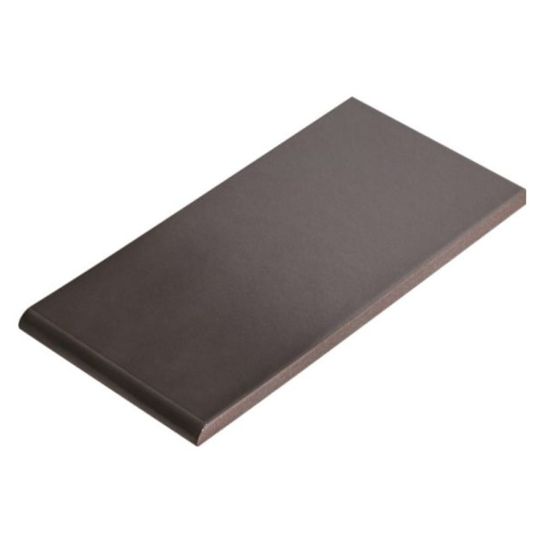 Cerrad Parapet Szkliwiony Grafitowy 30x14,8cm