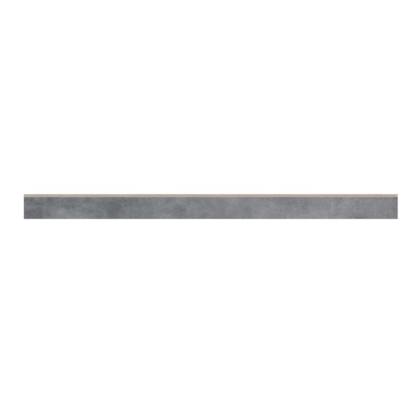 Cerrad Batista Steel lapatto płytka gresowa cokół 119,7x8 cm