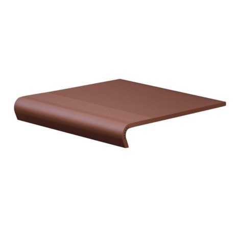 Cerrad Burgund stopnica V-shape płytka klinkierowa 30x32x5 cm