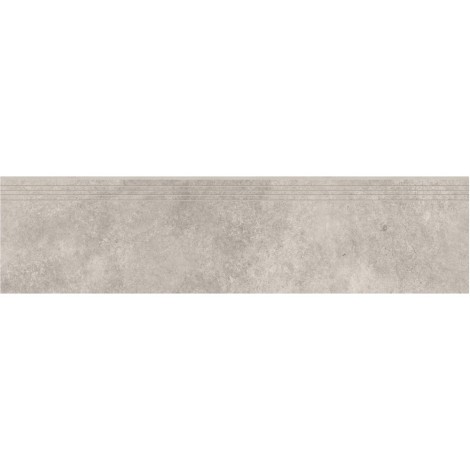 Cerrad Tacoma Silver płytka gresowa stopnica nacinana 29,7x59,7