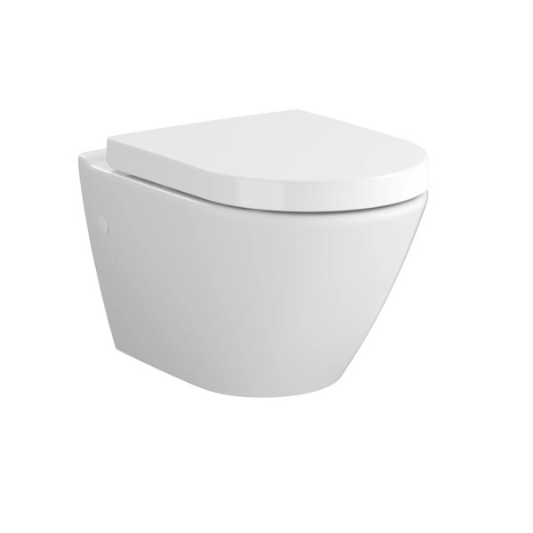Cersanit Mesto oval miska WC wisząca bezkołnierzowa z deską wolnoopadającą