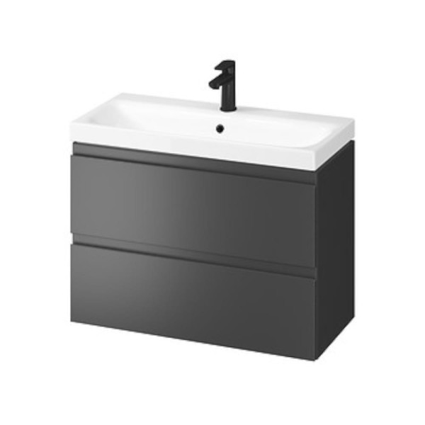 Cersanit Moduo Slim szafka 80 cm antracyt