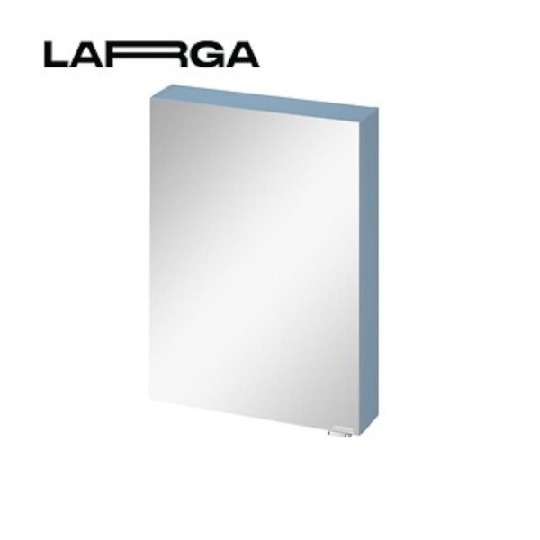 Cersanit Larga szafka lustrzana niebieska 60 cm