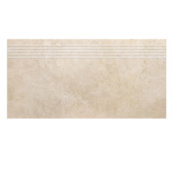 Ceramika Gres Croft 03 light beige stopnica gresowa 29,7x59,7cm