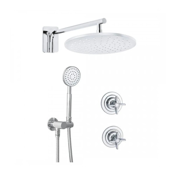 Deante Temisto zestaw prysznicowy podtynkowy  chrom NAC_09QT
