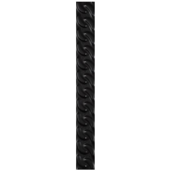 Paradyż Fasion Spirit listwa ścienna black struktura mat 4,5x39,8