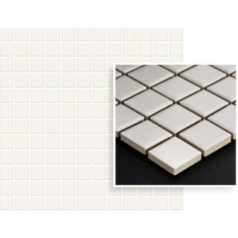 Paradyż Albir Bianco mozaika k. 2,3x2,3 29,8x29,8