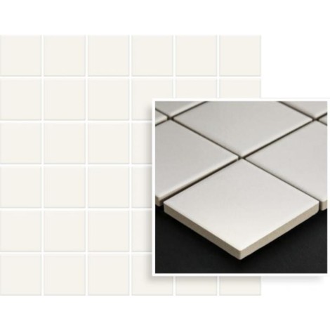 Paradyż Albir Bianco mozaika k. 4,8x4,8 29,8x29,8.