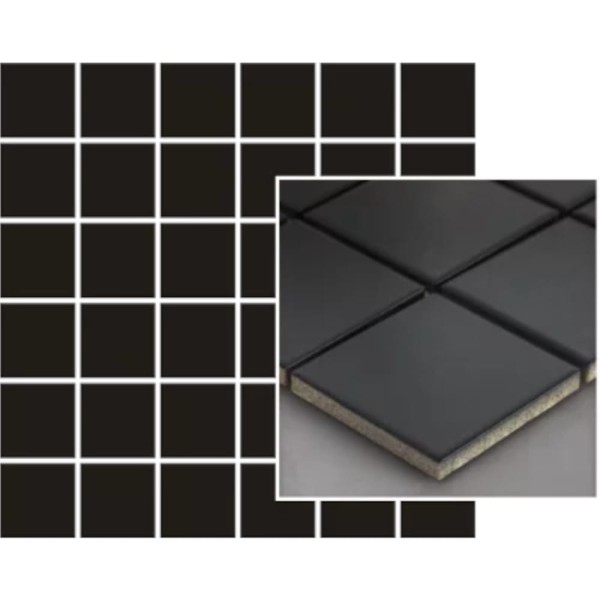 Paradyż Albir Nero mozaika k. 4,8x4,8 29,8x29,8.