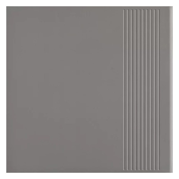 Paradyż classica Bazo nero monokolor mat stopnica gresowa 30x30cm