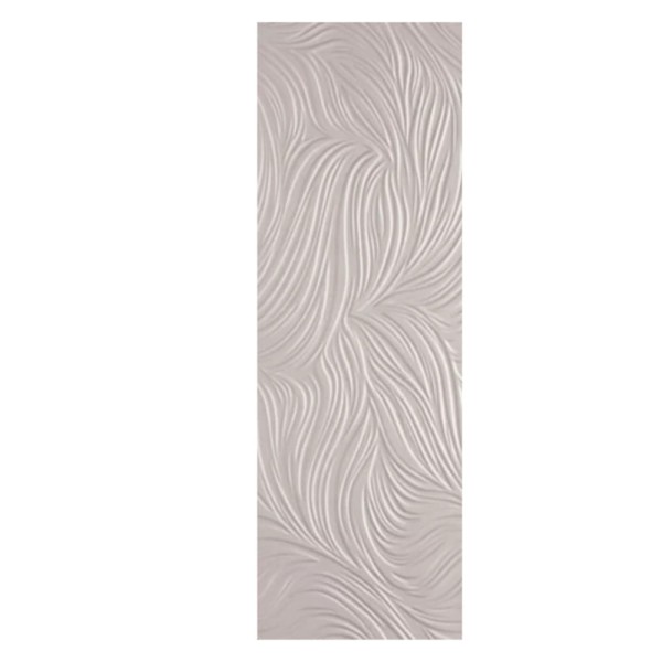 Paradyż Elegant Surface silver Inserto struktura A płytka ścienna 29,8 x 89,8