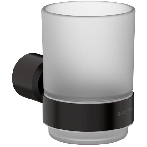 Deante Arnika kubek ścienny nero