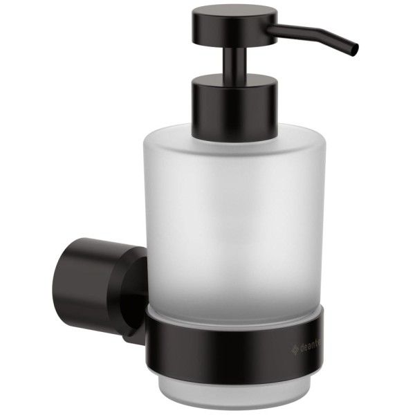 Deante Arnika dozownik mydła ścienny nero