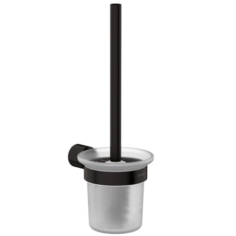 Deante Arnika szczotka wc wisząca z pojemnikiem nero