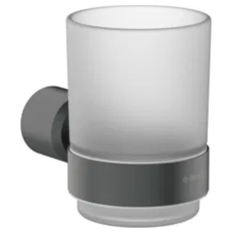 Deante Arnika kubek ścienny titanium