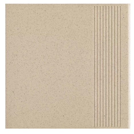 Paradyż classica Bazo beige sól i pieprz mat stopnica gresowa 30x30cm