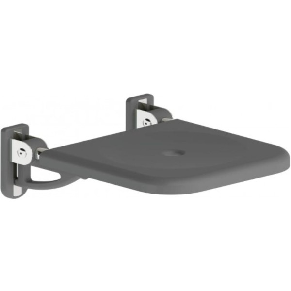 Deante Lehnen siedzisko ścienne antracytoew składane